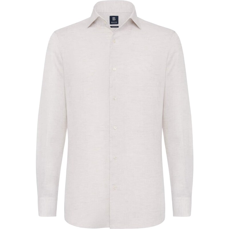 Boggi Milano Biznis košeľa šedobiela 54328552