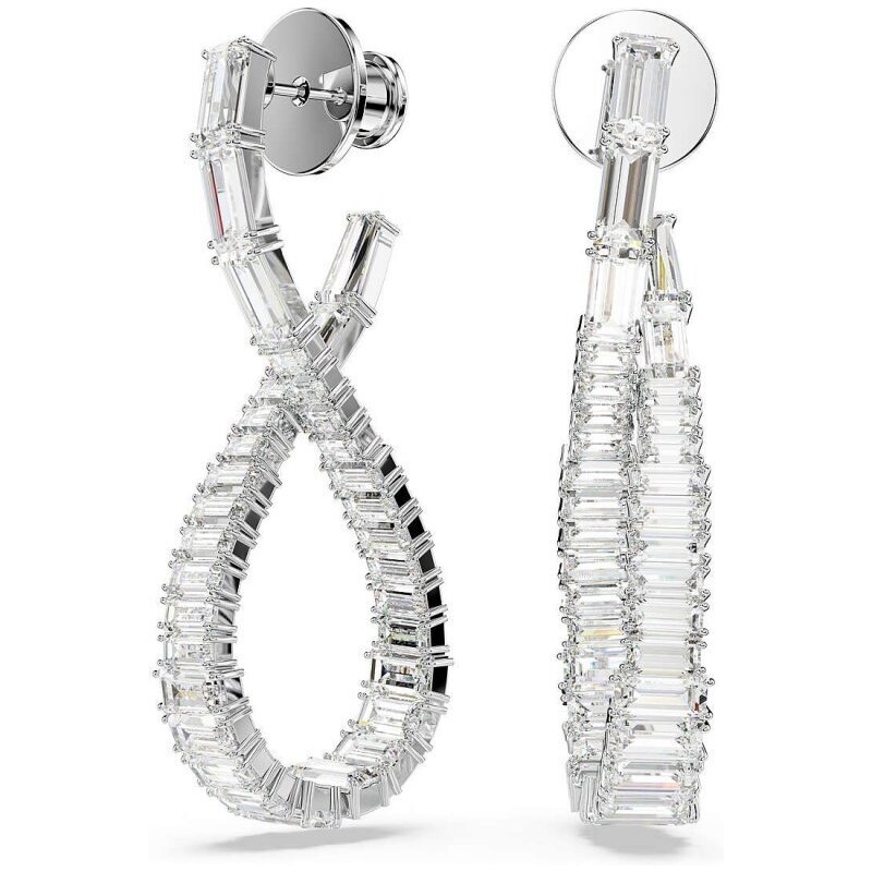 Swarovski Luxusné visiace náušnice Nekonečno so zirkónmi Hyperbola 66588146