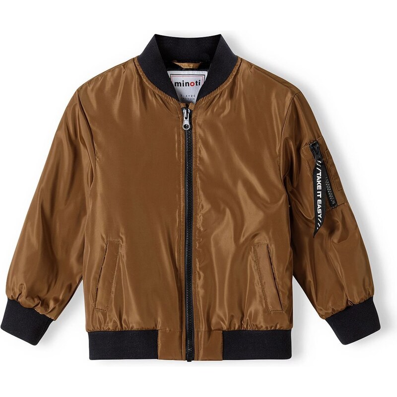 MINOTI Prechodná bunda hnedá / čierna 54324279