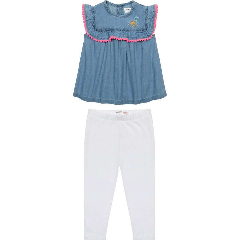 MINOTI Set svetlomodrá / medová / mätová / ružová / biela 54324237