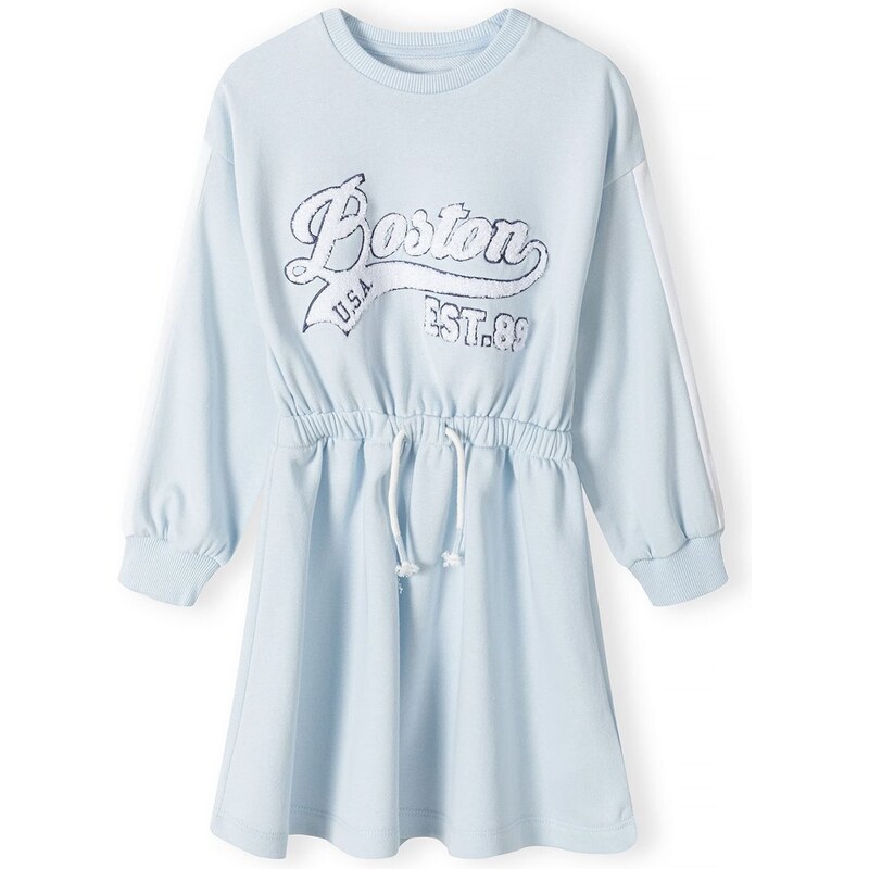 MINOTI Šaty pastelovo modrá / čierna / biela 54324423