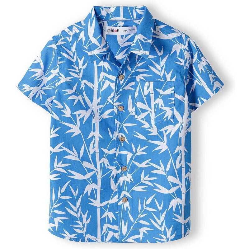 MINOTI Košeľa tmavomodrá / biela 54324417