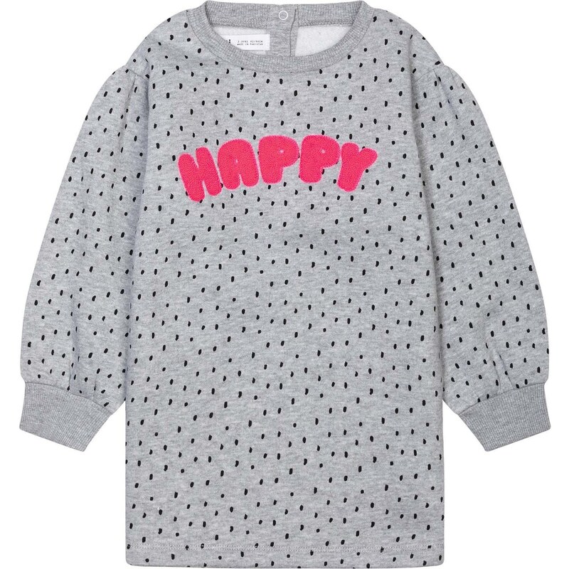 MINOTI Šaty sivá / ružová / čierna 54324420