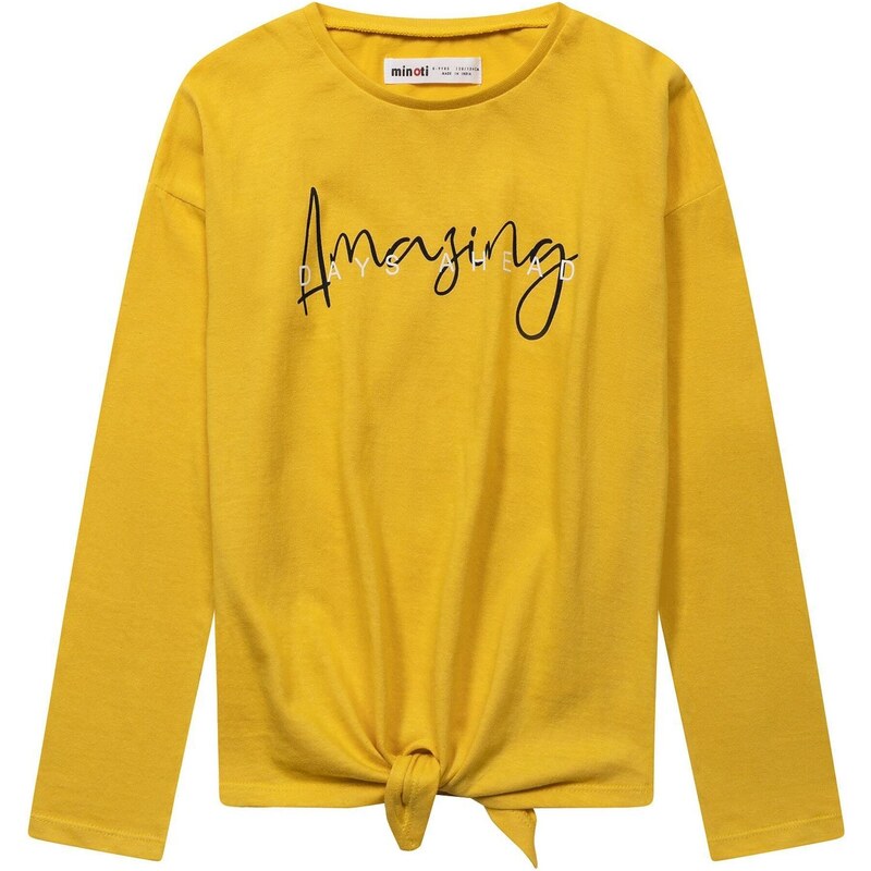 MINOTI Tričko horčicová / čierna 54324685