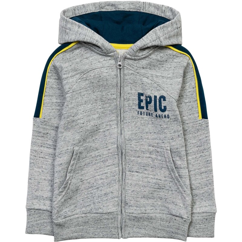 MINOTI Tepláková bunda námornícka modrá / žltá / svetlosivá 54324709