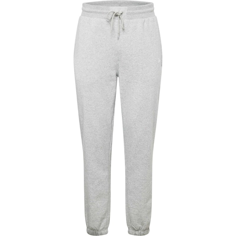 NEW ERA Nohavice ESSENTLS sivá melírovaná / biela 54329840