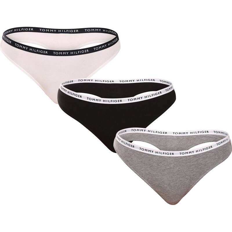 3PACK dámske tangá Tommy Hilfiger viacfarebná (UW0UW02829 0TF) 29085389