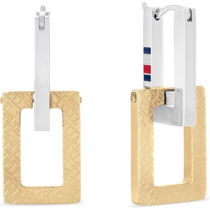 Tommy Hilfiger Moderné bicolor náušnice 2780870 67474269