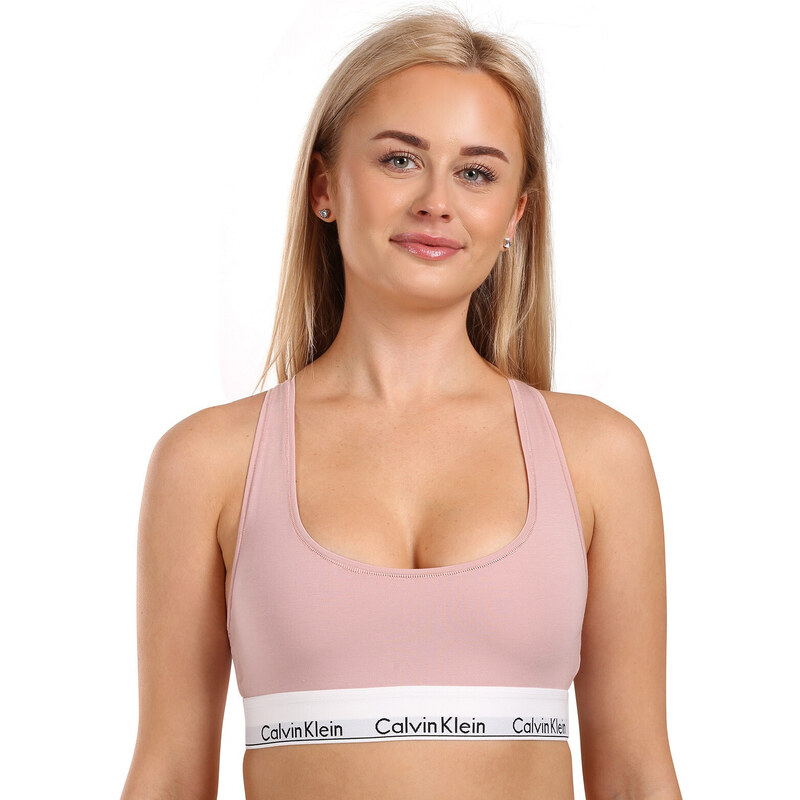 Dámska podprsenka Calvin Klein ružová (F3785E-TQO) 50406828