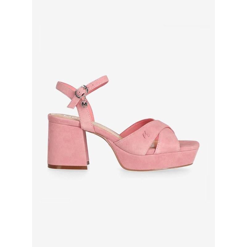 Semišové sandále Mexx Nalina ružová farba, MITY1602441W