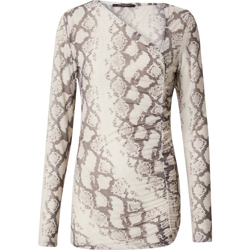 BRUUNS BAZAAR Tričko Phlox Astras tmavošedá / kamenná 54314537