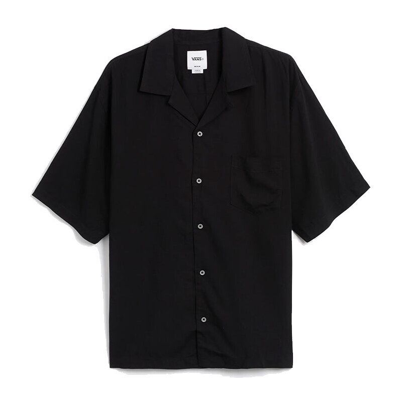 Vans LX Premium Camp Collar Woven Short Shirt - Pánske - Tričko Vans - 66358197