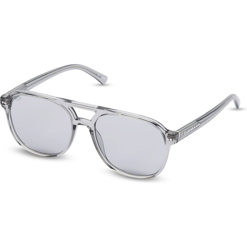 Kapten & Son Slnečné okuliare Zurich Oversize sivá / strieborná 54449774
