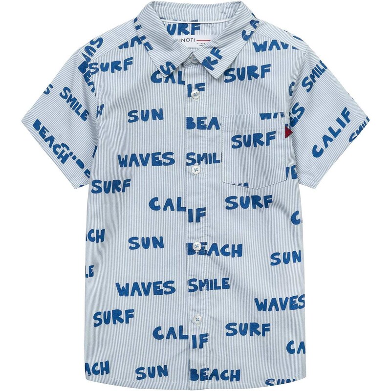 MINOTI Košeľa modrá / modrosivá / svetlomodrá 54324210