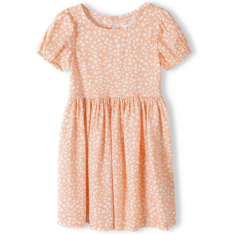 MINOTI Šaty marhuľová / biela 54324215