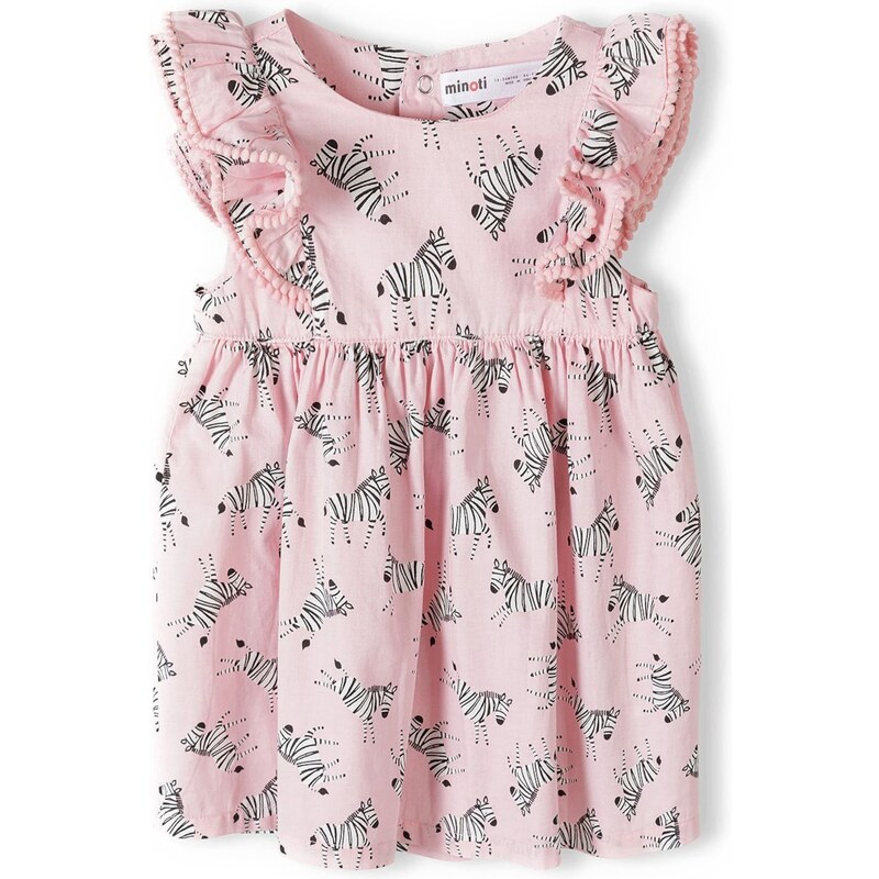 MINOTI Šaty svetloružová / čierna / biela 54324297