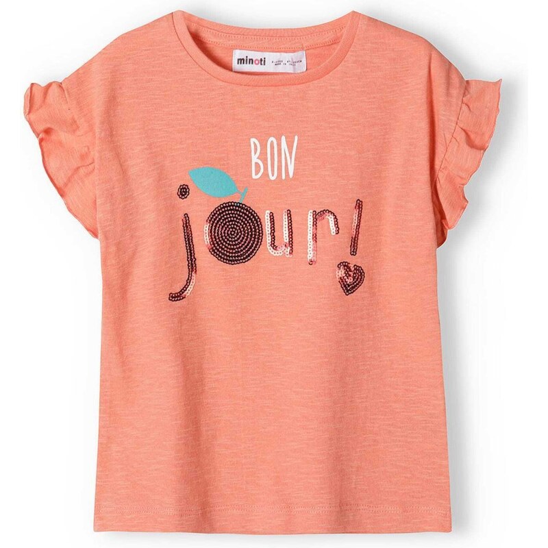 MINOTI Tričko modrá / koralová / bordová / biela 54324340