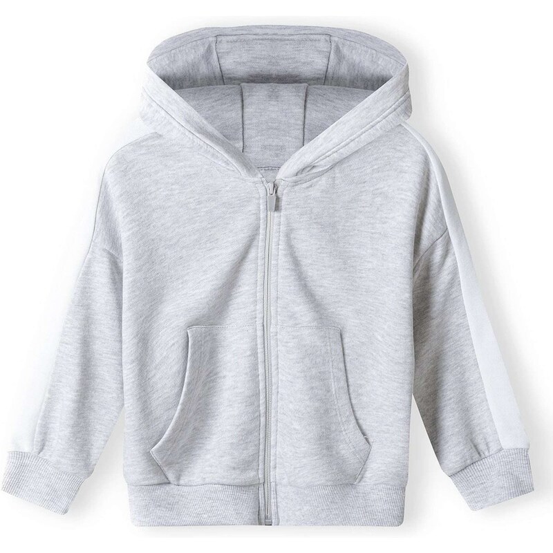 MINOTI Mikina sivá / biela 54324706