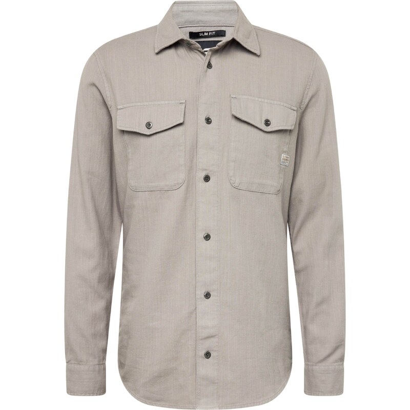 G-STAR Košeľa Marine sivá 66707023