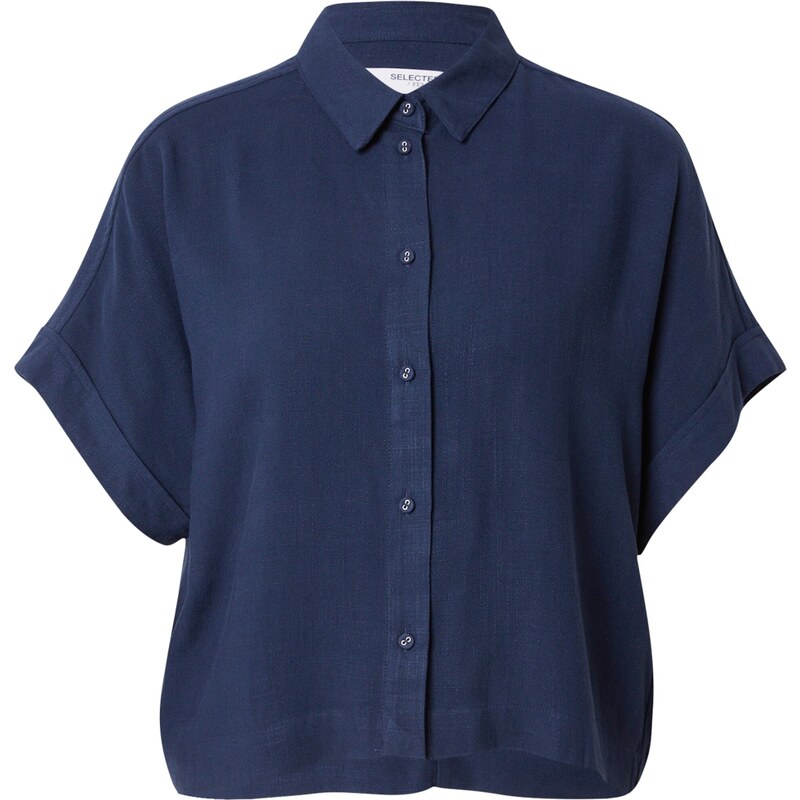 SELECTED Blúzka Viva tmavomodrá 53032579