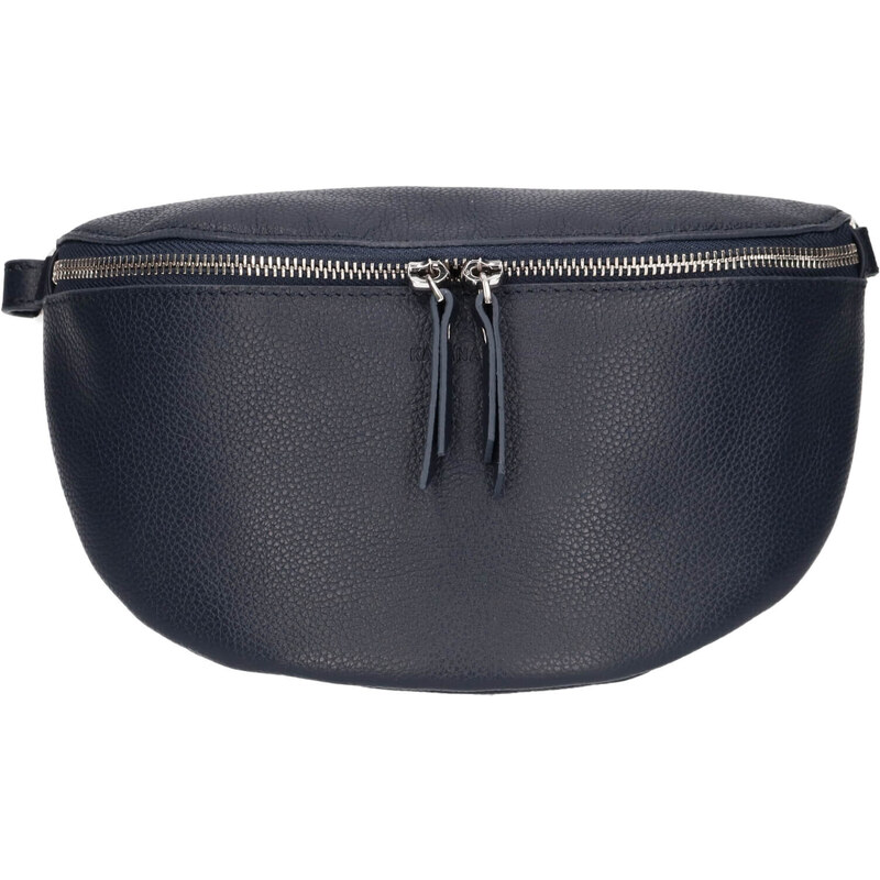 Dámska kožená ľadvinka Katana Elara - tmavo modrá 19376601