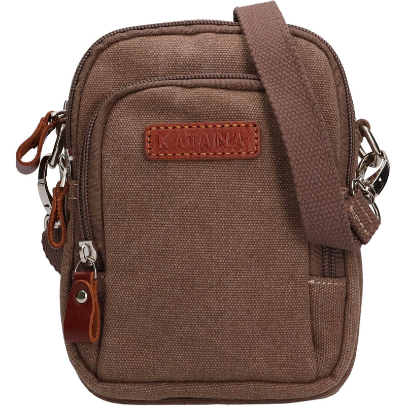 Taška na mobil a doklady Katana Reese - hnedá 19280659