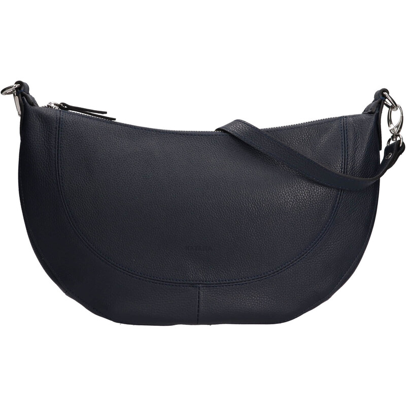 Dámska kožená kabelka cez rameno Katana Lilibet - tmavo modrá 18530021