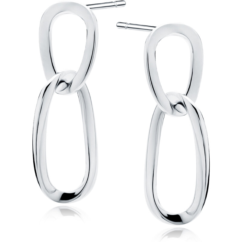 Olivie Strieborné náušnice REŤAZ 8456 50867730