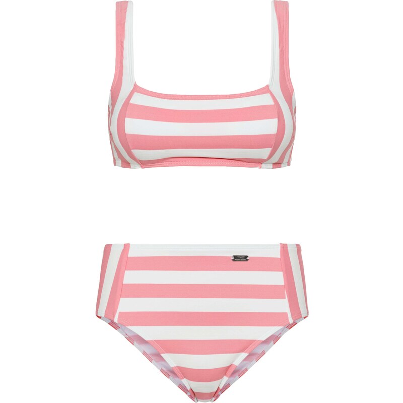 VENICE BEACH Bikiny ružová / biela 54250287