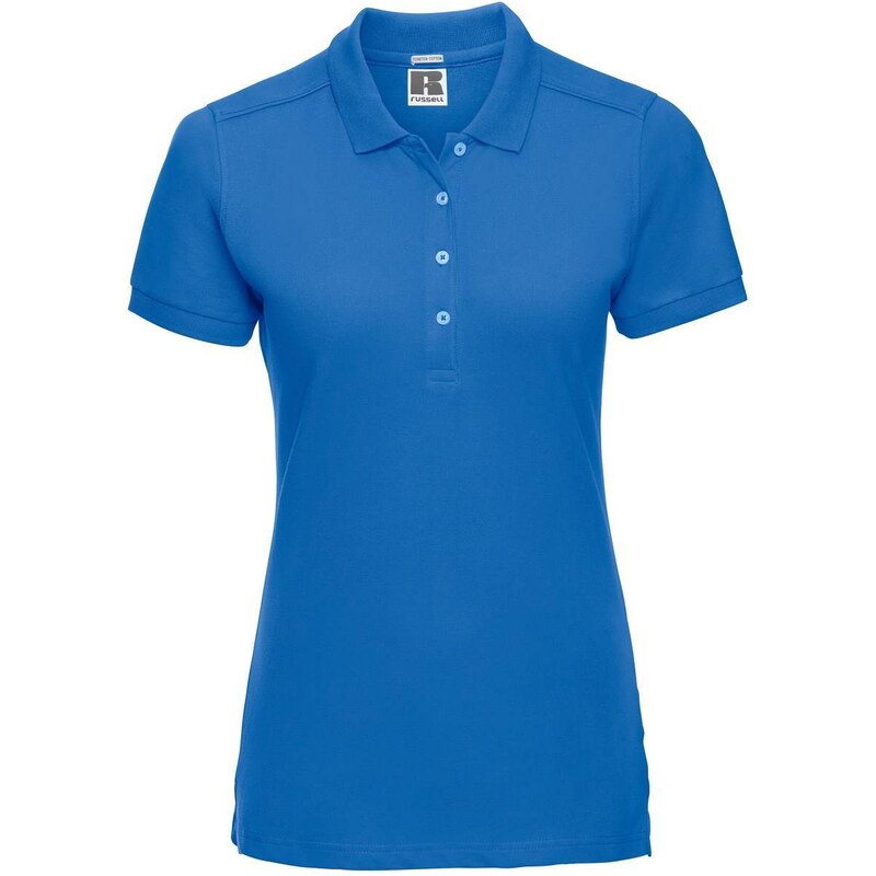 Blue Womens Stretch Polo Russell 50541720