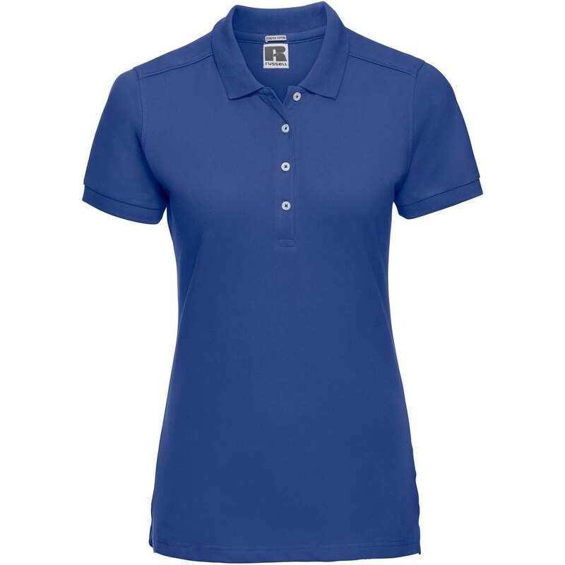 Blue Womens Stretch Polo Russell 50541656