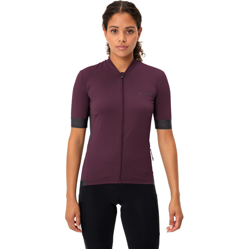 Vaude cyklistický dres Kuro FZ, dámsky, cassis 50560160