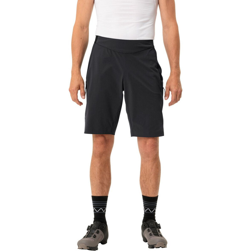 Vaude krátke gravel nohavice Kuro II, pánske, black 50560369