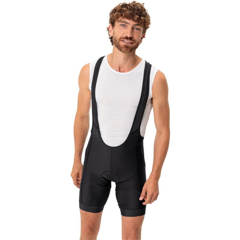 Vaude cyklistické nohavice Posta Bib, pánske, black 50560367