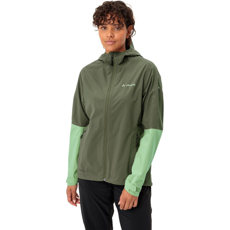 Vaude Moab Rain II cyklistická bunda, dámska, cédrová wood 50560378