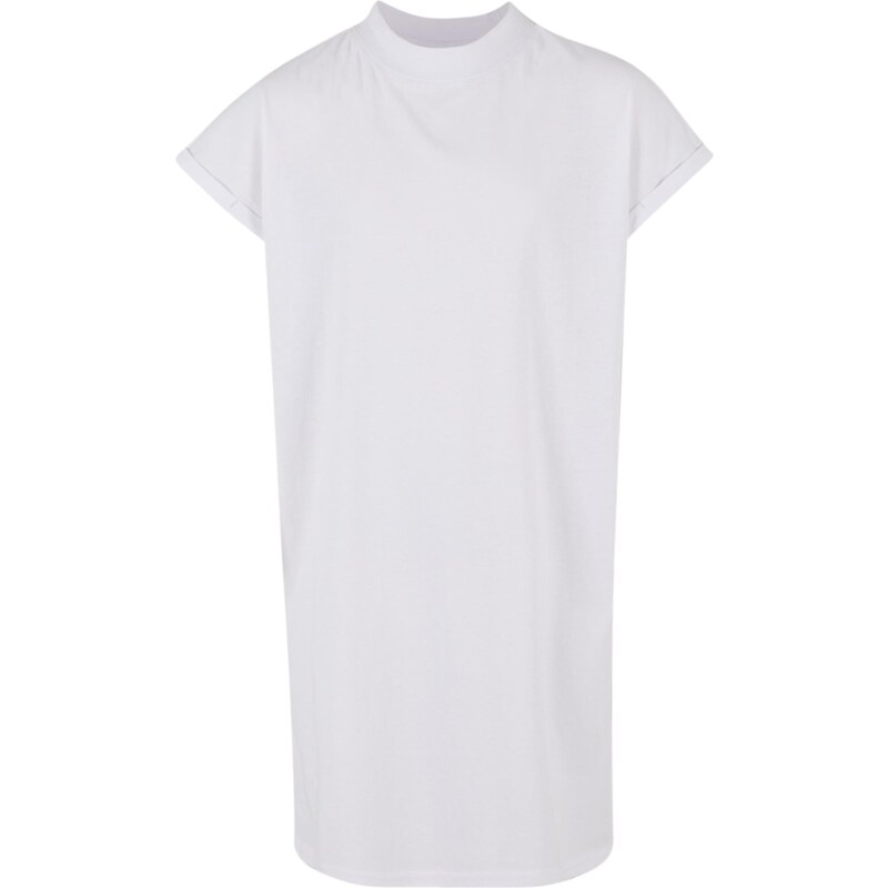 Urban Classics Turtle Extended Shoulder dress for girls - white 50641529