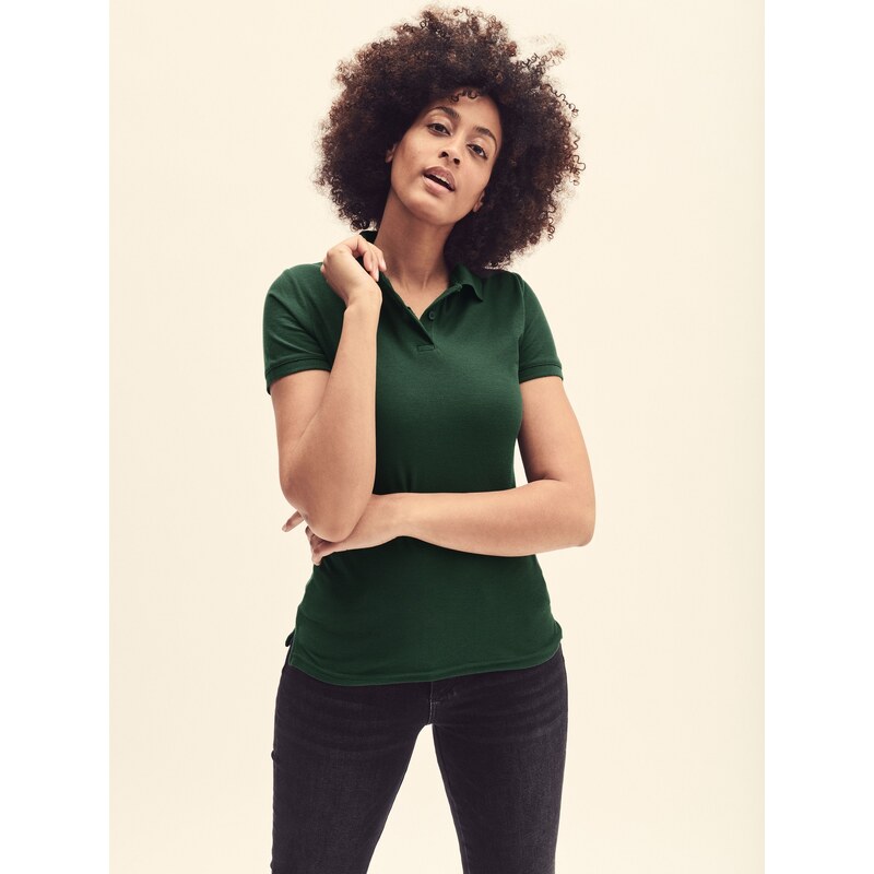 Zelené Polo Fruit of the Loom 50620576