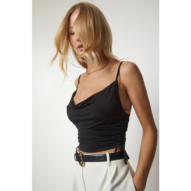 Dámsky crop top Happiness İstanbul 50623710