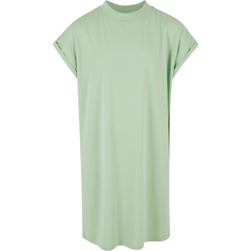 Urban Classics Turtle Extended Shoulder dress for girls - green 57776744