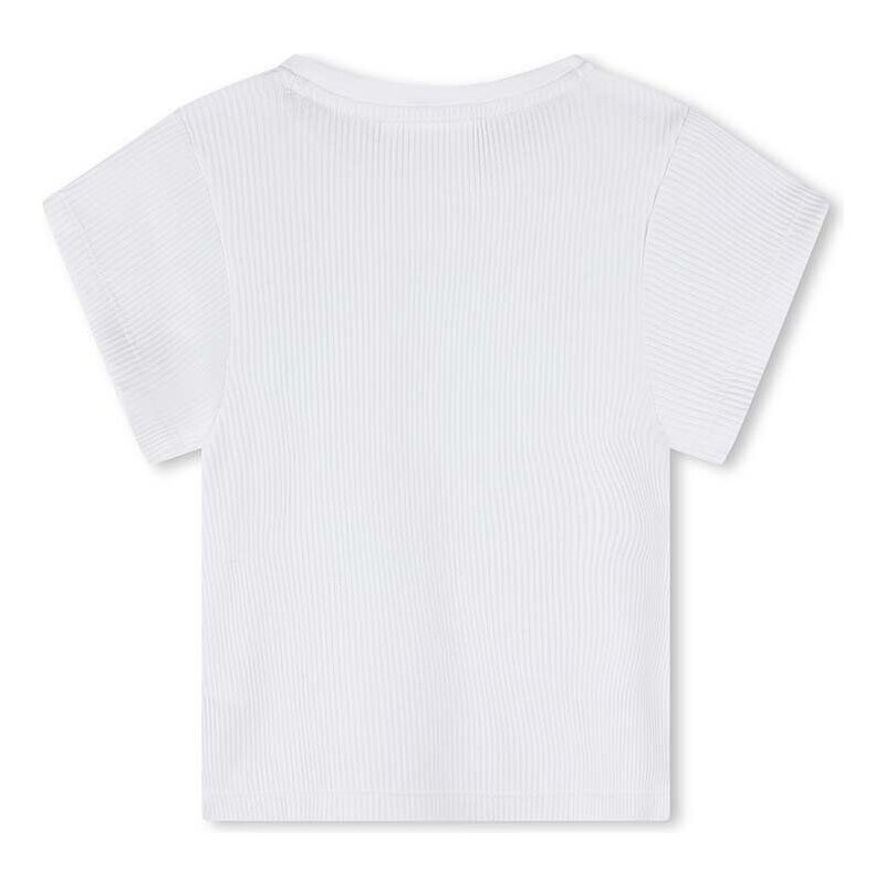 Detské tričko HUGO biela farba