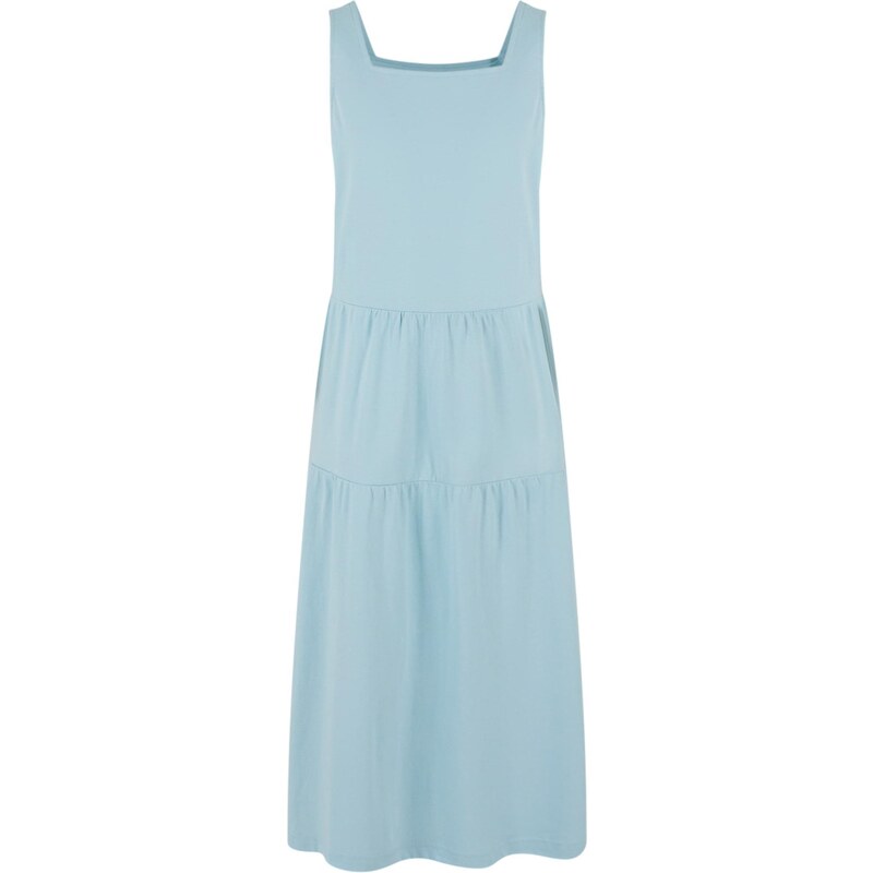 Urban Classics Girls 7/8 Length Valance Summer Dress - Blue 50687869