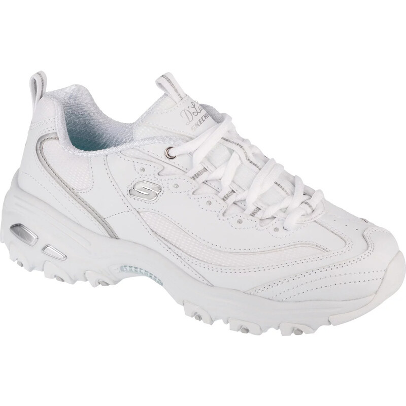 Biele tenisky na platforme Skechers DLites - Endless Dream 13151-WSL 52671002