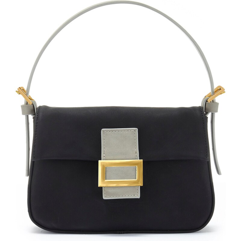 VIVANCE Kabelka zlatá / sivá / čierna 54259199