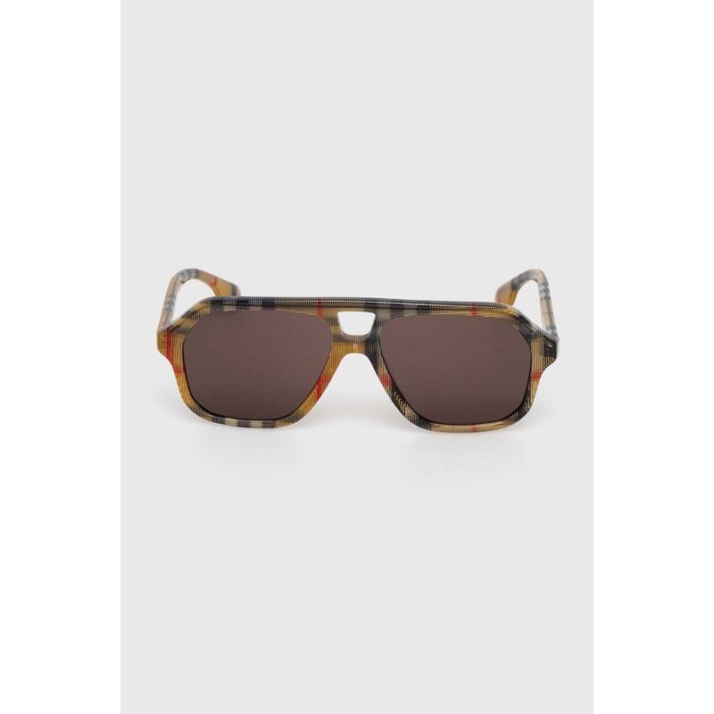 Detské slnečné okuliare Burberry béžová farba, 0JB4340