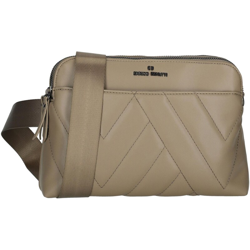 Dámska crossbody kabelka taupe - Enrico Benetti Brilli taupe 50784594