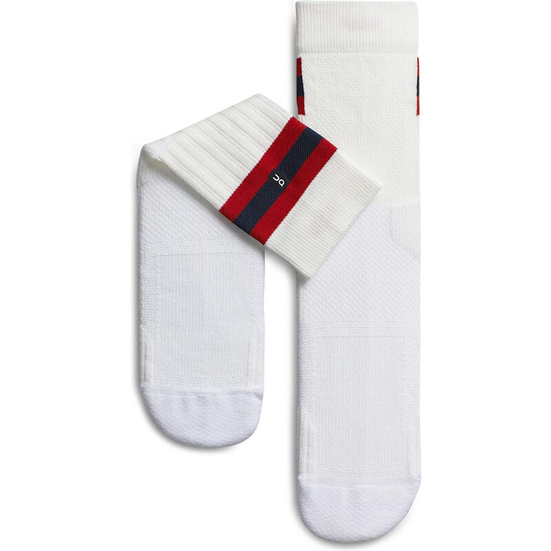 On Tennis Sock White/ Red 36-37 52570563