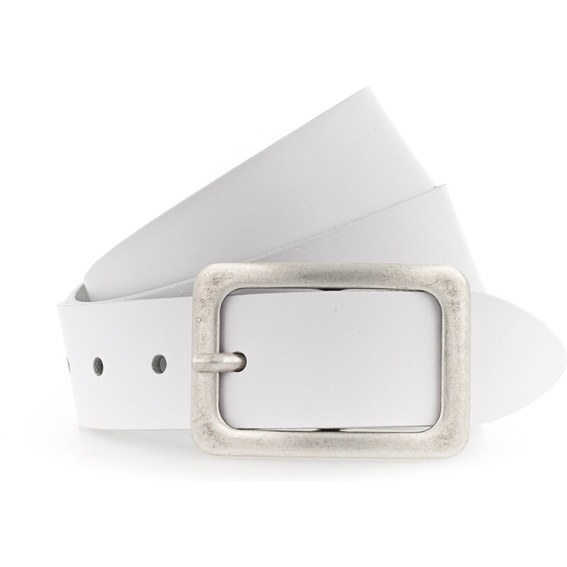 VANZETTI Opasky strieborná / biela 54932305