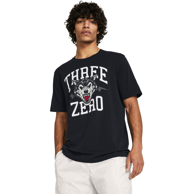 UNDER ARMOUR Curry Young Wolf Tee-BLK Black 001 50726070