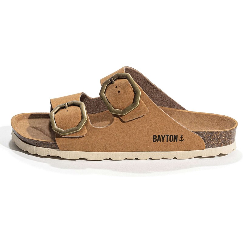 Bayton Šľapky Atlas žltá / biela 54290731