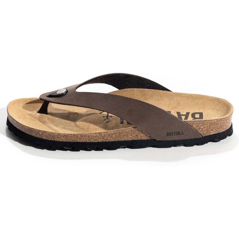 Bayton Žabky LUCCA piesková / tmavohnedá 54291433